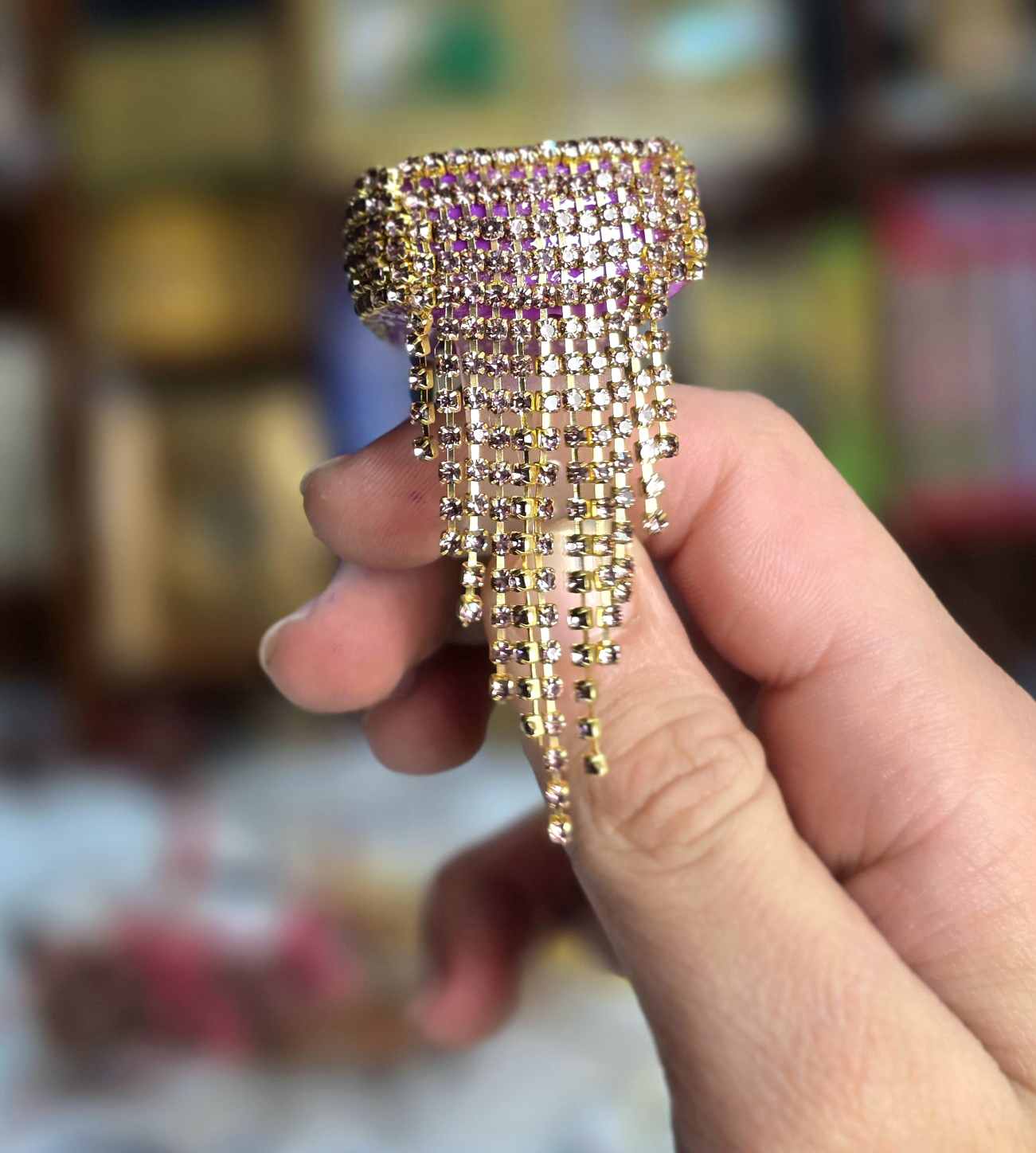 Purple Finger Counter