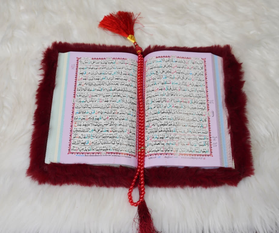 Maroon Fur Quran